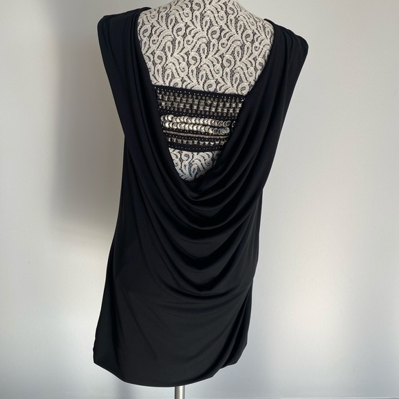 Cynthia Vincent Black Cocktail Dress - Picture 1 of 3